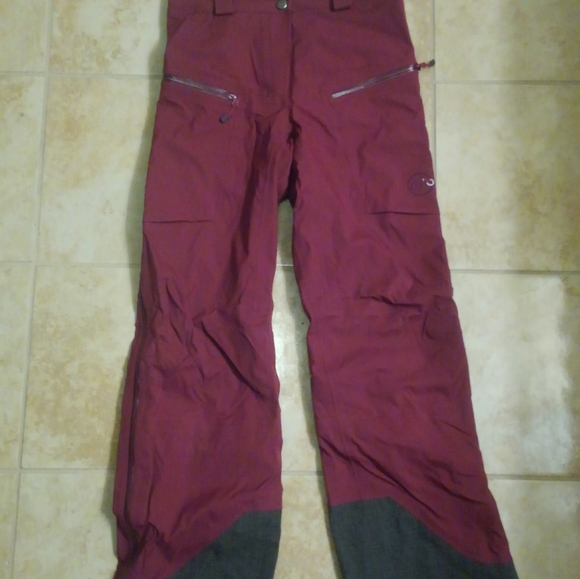 Mammut ski pants maroon - Picture 2 of 10